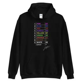 Jimmy's Color Lineup | Hoodie