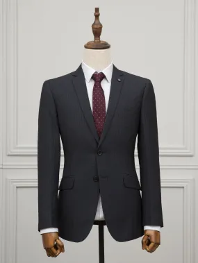 2 PIECE SUIT BLACK GREY