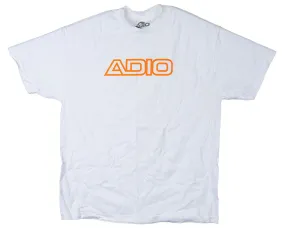 Adio Outline S/S Men's T-Shirt - White/Gold