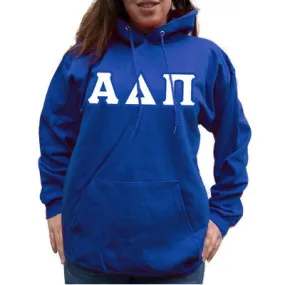 Alpha Delta Pi Hanes 10oz. Hoodie - Hanes F170 - TWILL