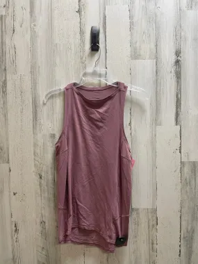 Athletic Tank Top By Lululemon In Mauve, Size: 6