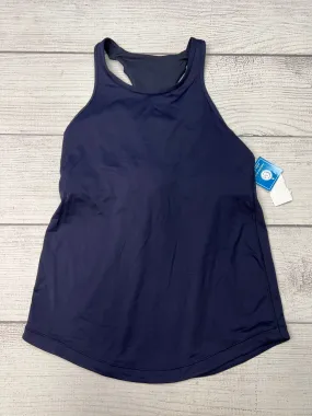 Athletic Tank Top By Lululemon In Navy, Size: 10