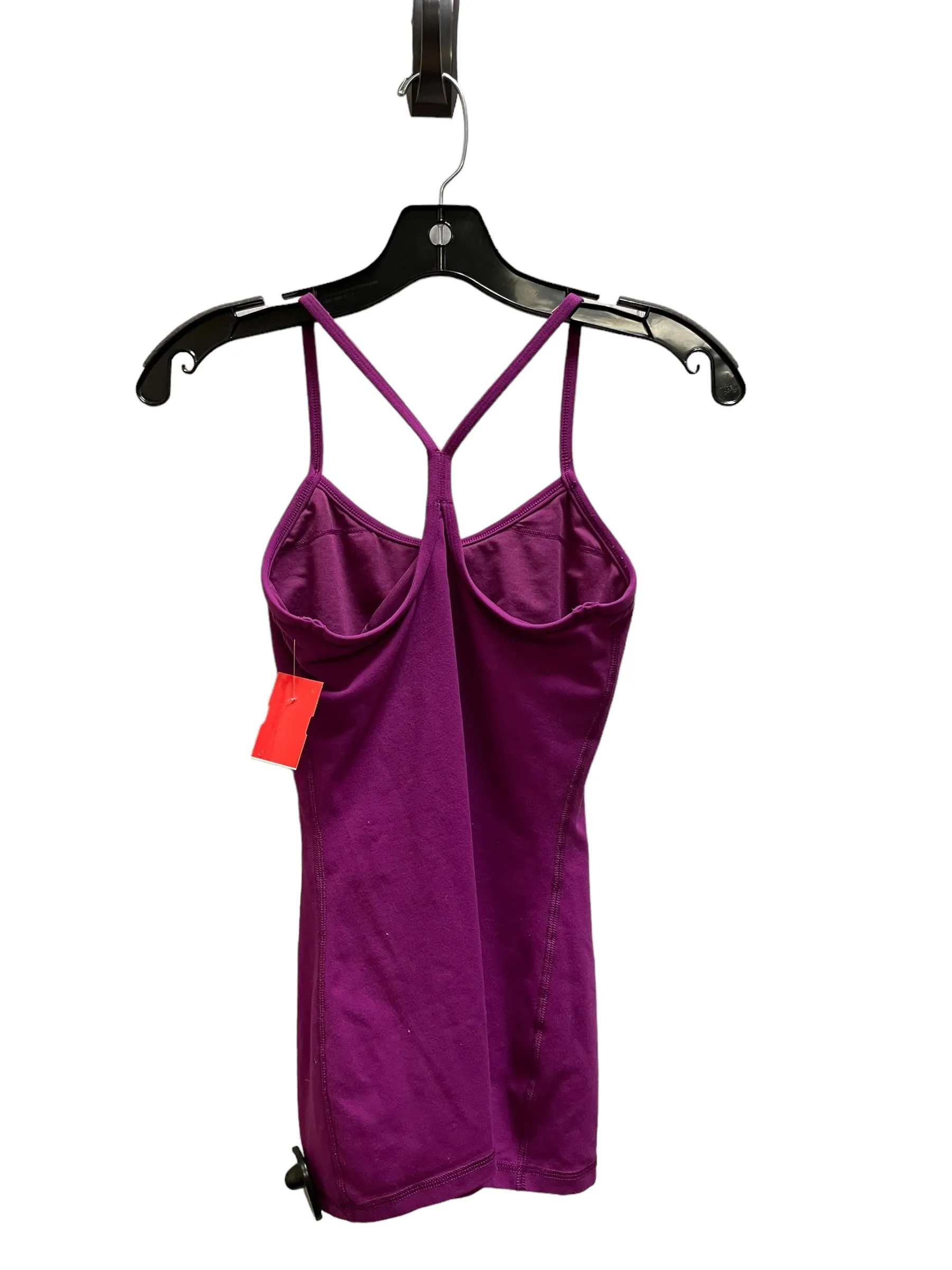 Athletic Tank Top By Lululemon In Purple, Size: 4