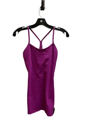 Athletic Tank Top By Lululemon In Purple, Size: 4