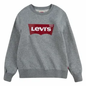 Children’s Sweatshirt without Hood Levi's  Batwing Crewneck  Dark grey