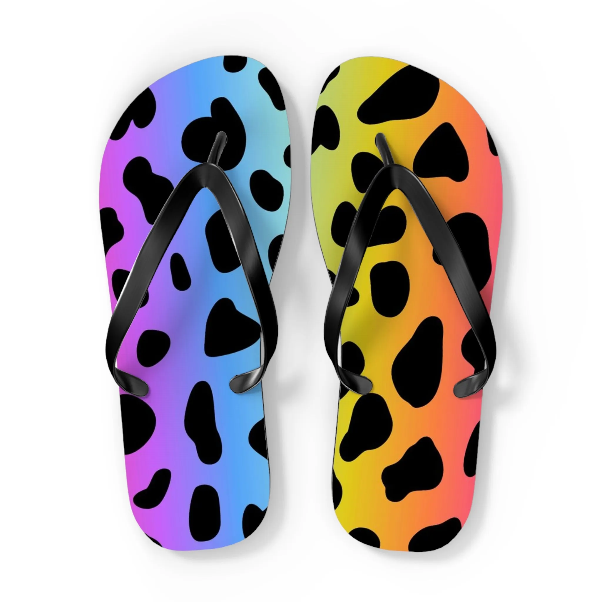 Colorful Jaguar - Inovax Flip Flops