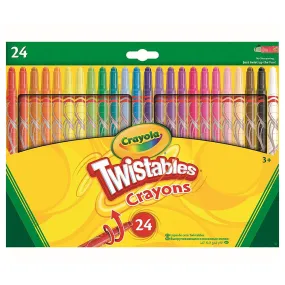 Crayola 24 Twistables Coloured Crayons