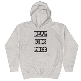 DEAF KIDS ROCK Kids Hoodie