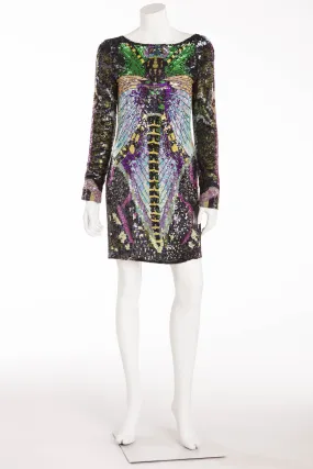 Emanuel Ungaro - Embellished Dress with Open Back - FR 40