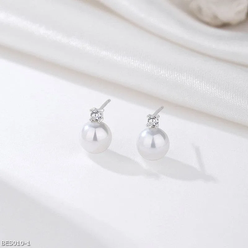 Forever love pearl earrings