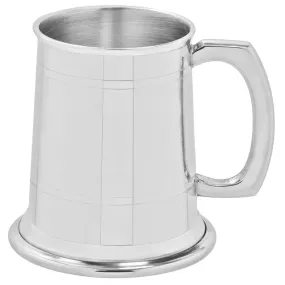 Half Pint* Traditional Pewter Beer Mug Tankard