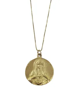 Holy Coin Flip Charm Necklace