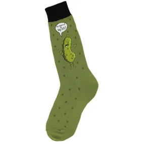 Kind of a Big Dill Pickle Men's Crew Socks