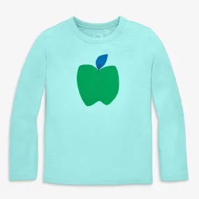 Long sleeve apple tee