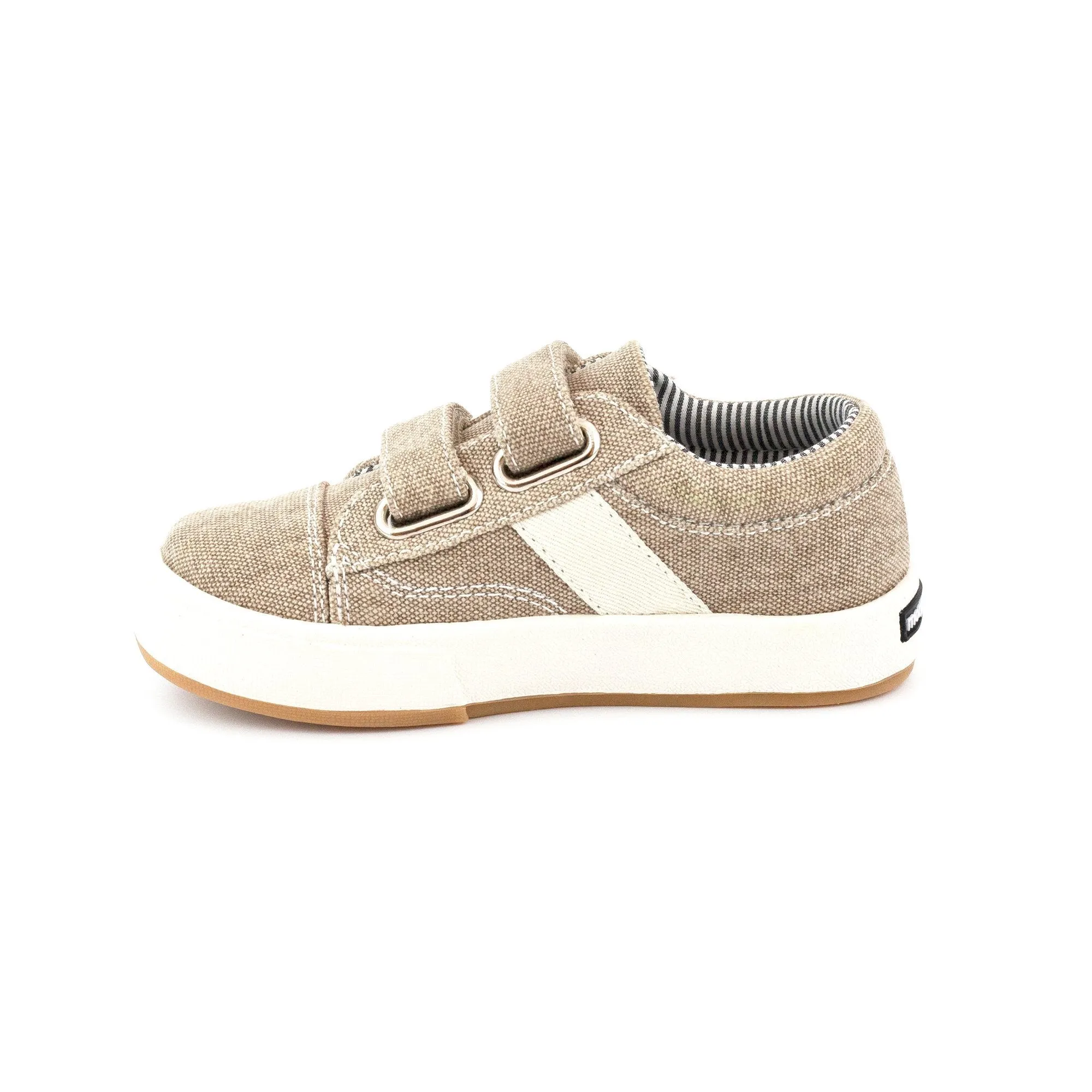 Miles Double V Shoe - Khaki