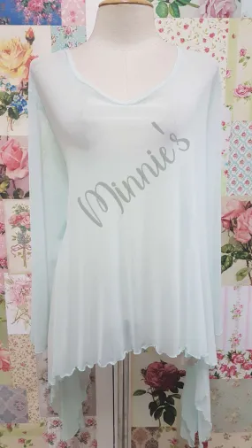 Mint Green Top CH0641