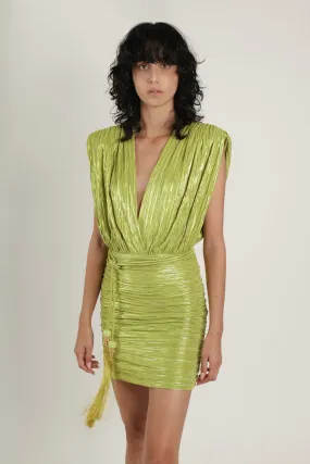 SABINA MUSAYEV Blake Dress - Lime Green