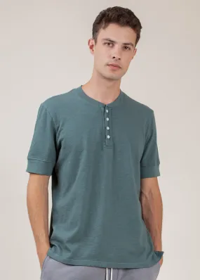 Short Sleeve Henley