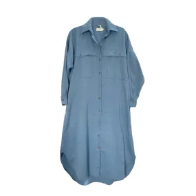 Ursula Shirt Dress Chambray