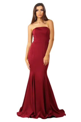 Valentina Gown - Wine (XS - Clearance Sale)