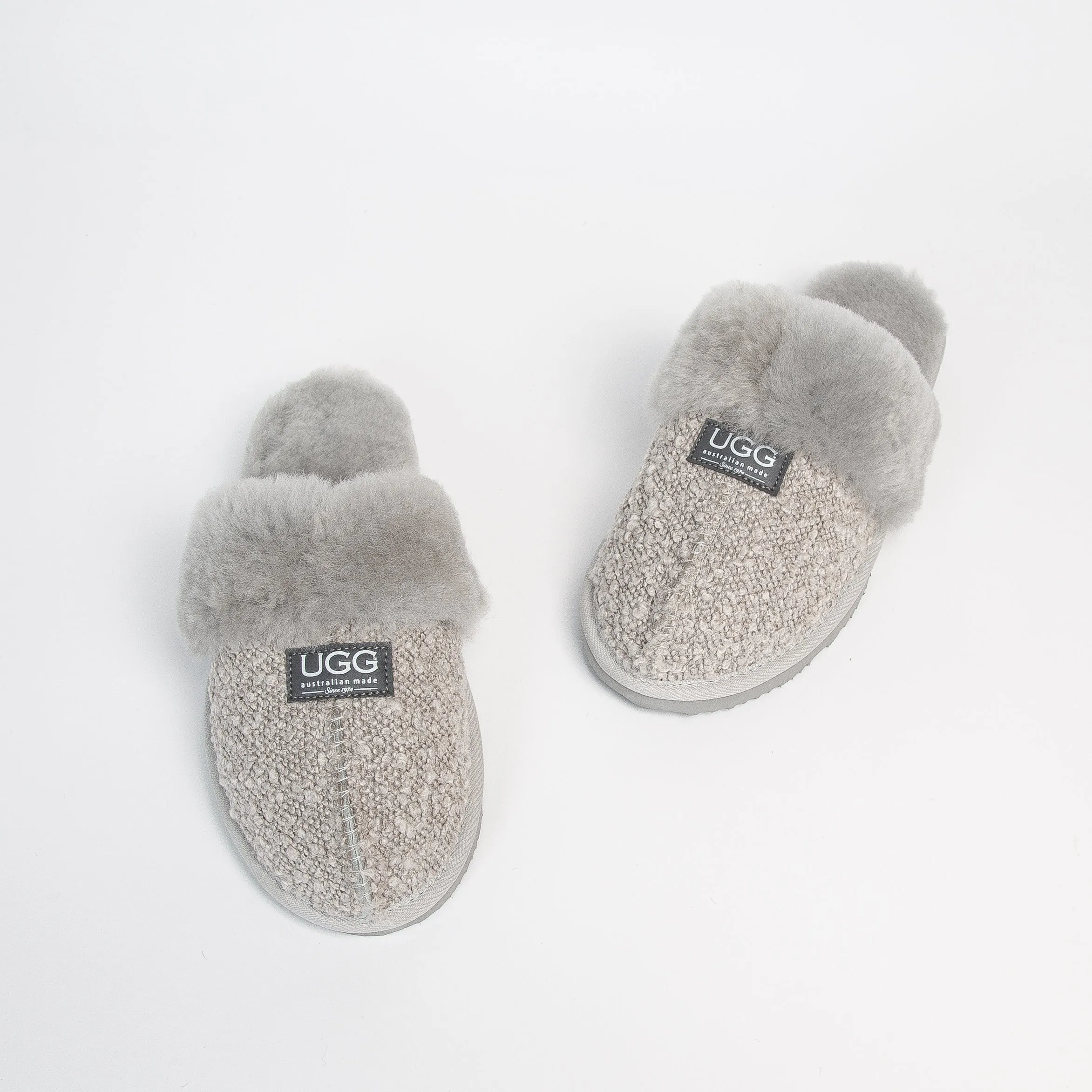 Women's Boucle Designer Slippers