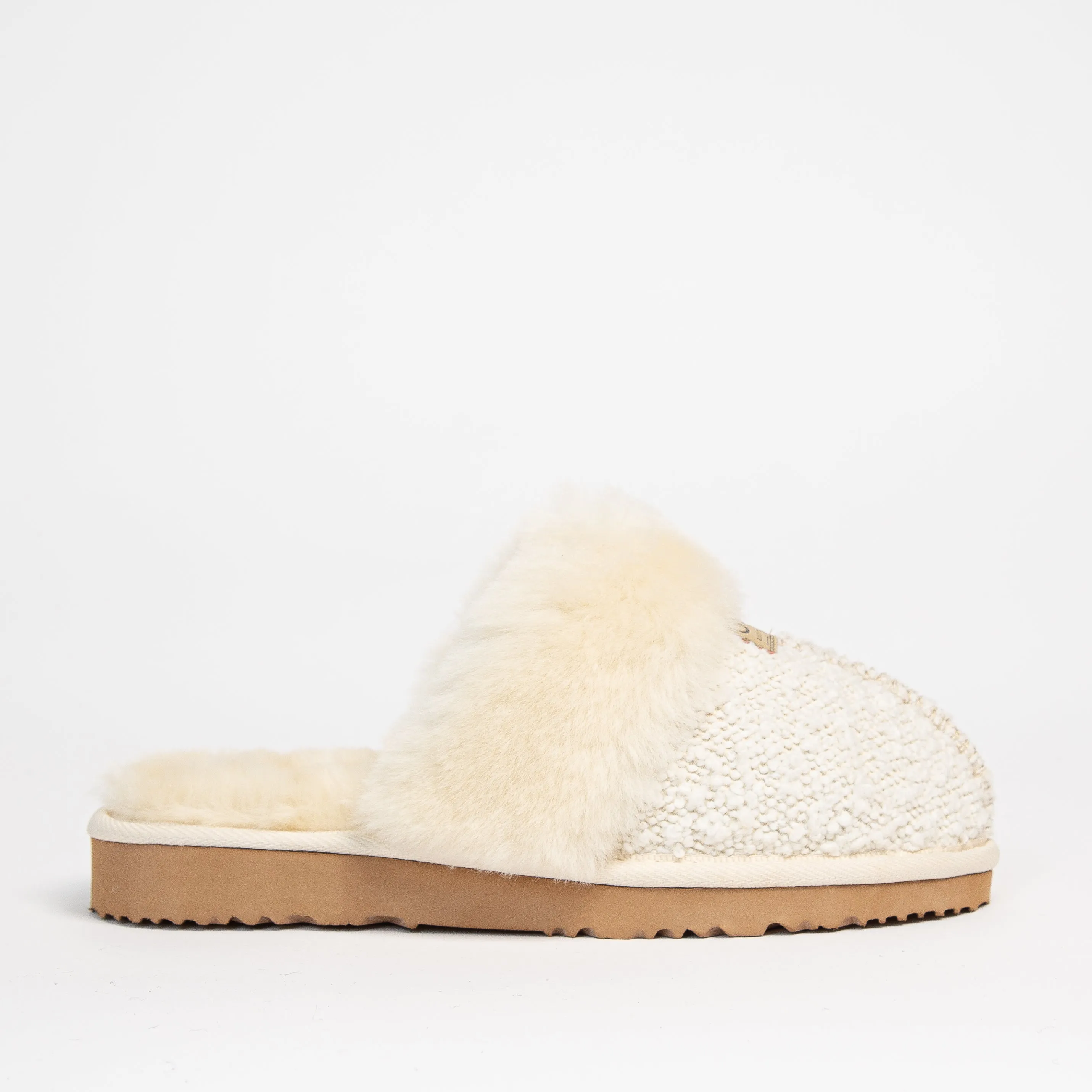 Women's Boucle Designer Slippers